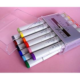 COPIC Set of 12 Sketch Markers by FineArtStore