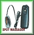 Silver Power Bullet Egg Wire Style Back, Scalp, Body Massager, uses 2 AA Batteries