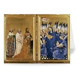 Richard II Presented to the Virgin and Child.. - Greeting Card (Pack of 2) - 7x5 inch - Art247 - Standard Size - Pack Of 2