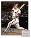 Greg Luzinski Philadelphia Phillies MLB Hand Signed 8x10 Photograph Home Jersey Swinging