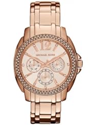 Michael Kors Womens Cameron Round Rose Gold Bracelet Watch - MK5692
