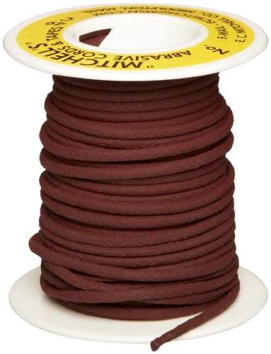 Mitchell Abrasives 49-C Round Crocus Polishing Cord, .082