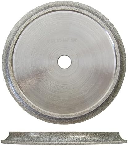 8" Cibtek 3/8" Radius Electroplated Marble Tile Profile Wheel Blade for Wet Tile Saws