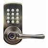 Morning Industry PAKL-01RAQ Keypad Lever Door Lock, Right-Hand, Antique Brass