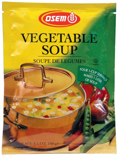 Osem Vegetable Soup, 3.5-Ounce Packages (Pack of 24) by Osem
