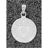 LogoArt Ohio State Buckeyes Sterling Silver Team Seal 5/8 Pendant
