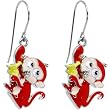 Banana Monkey Earrings