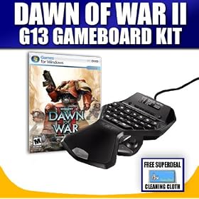 Warhammer Dawn of War II PC with Logitech G13 Advanced Gameboard Kit by Logitech thq