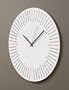Mississippi Clock - White