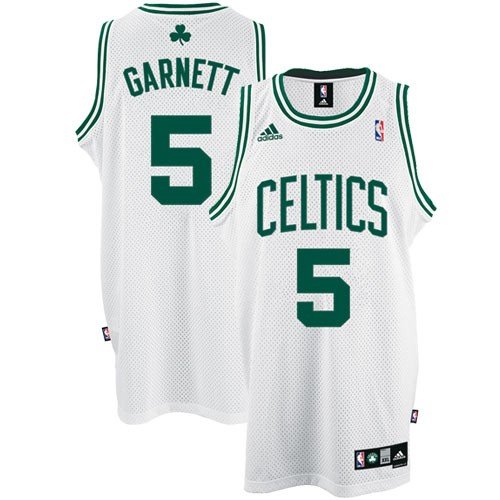Adidas Boston Celtics Kevin Garnett Swingman Home Jersey Medium