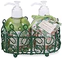 Michel Design Works Christmas Tree Hand Carry Caddy With Hand Wash And Lotion, 19-Ounce Packages