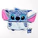 Lilo & Stitch Drawstring Bag Purse on Plush Blue