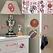 RoomMates Oklahoma Sooners Wall Stickers
