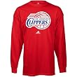 Los Angeles Clippers adidas Primary Logo Long Sleeve T-Shirt