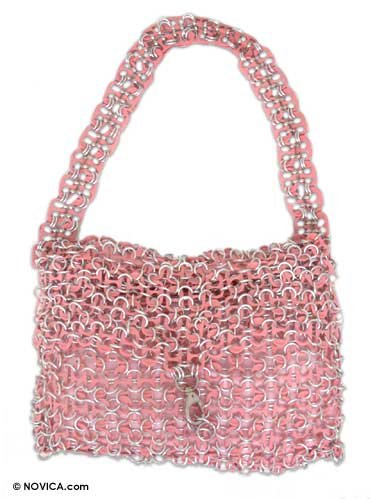 Soda pop-top shoulder bag Shimmery Morn