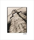 Brooklyn Bridge - Artist: Chris Bliss - Art Print Poster Size: 12.00 by 14.00 inches