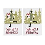 Now Designs Christmas Dream Teatowels Set of 2