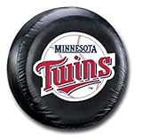 Minnesota Twins MLB Black Spare Tire Cover Size: F - 29 x 8 Inch