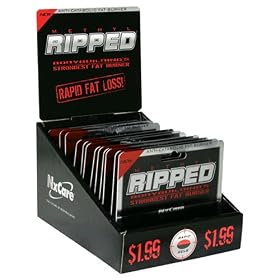 NxCare Methyl Ripped Anti-Catabolic Fat Burner, Rapid Gels , 12 - 3 pack rapid gels
