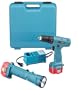 Makita 6226DWLE 9.6 Volt 3/8-Inch Variable Speed Driver/Drill Kit with Flashlight