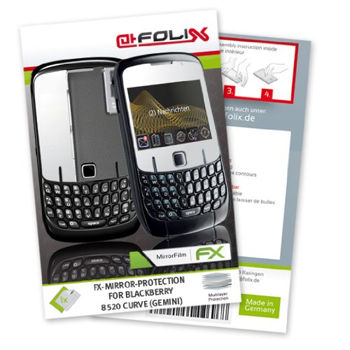 FoliX FX-Mirror Spiegel-Displayschutzfolie f&uuml;r Blackberry 8520 Curve (Gemini) / 8520Curve  Preisvergleich