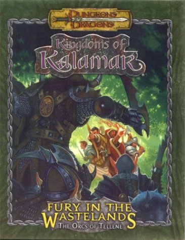 City Travel Guides Discounted  Livres : Fury in the Wastelands: The Orcs of Tellene (Dungeons & Dragons: Kingdoms of Kalamar Sourcebook) (Paperback)