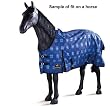 Waterproof winter turnout 600 denier ripstop -Navy -78