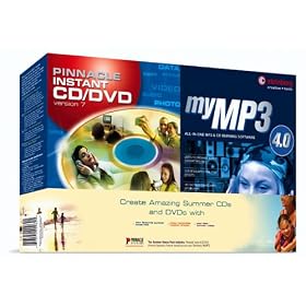 Pinnacle Instant CD/DVD 7 & Steinberg MyMP3 Bundle