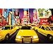 Times Square (New York City, Lights) Art Poster Print - 24x36 Travel Poster Print, 36x24