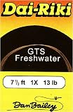 Dai-Riki Knotless GTS Trout Tapered Leaders size: 0x; 7 1/2 feet