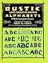 Rustic and Rough-Hewn Alphabets: 100 Complete Fonts (Dover Pictorial Archives)