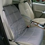 Dog Car Seat Cover- Bucket - Quilted* Reversible colors Slate/Sand