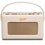 Roberts RD60 Revival DAB/FM RDS Digital Radio with Up to 120 Hours Battery Life - Pastel Cream