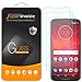 [3-Pack] Supershieldz for Motorola Moto Z3 / Z3 Play Tempered Glass Screen Protector, Anti-Scratch, Bubble Free - Lifetime Replacement Warrant