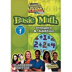 Standard Deviants School - Basic Math, Program 1 - Integers & Addition (Classroom Edition)