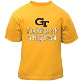 Georgia Tech Yellow Jackets Gold Infant Big Deal T-shirt