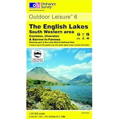 The English Lakes: South Western Area (Outdoor Leisure Maps)