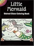 Little Mermaid Stained Glass Coloring...
