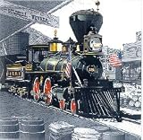 Virginia and Truckee Railroad Train T-Shirt Tee Shirt