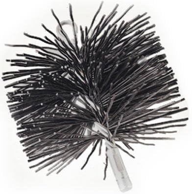 BR0181 6" RND Poly Chime Brush