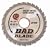 KwikTool USA BBST450 C7 Bad Blade Super Thin 4-1/2" 28 Tooth 1" Arbor With 7/8",  5/8", And 20mm Reduction Rings