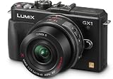 Panasonic Lumix DMC-GX1XEB-K 16MP Compact System Camera Kit with H-PS14042E-K Power Zoom Lens