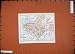 C1950 Colour Map France Street Plan Angouleme Charente