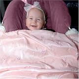 Secure2Me Clip-on Baby Blanket : Wedding Cake - Handcrafted in USA