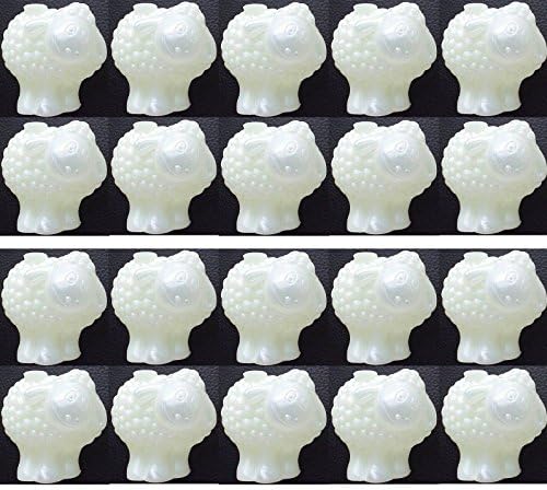 20 Glow in the Dark Lamb Covers for Your Light String Gitd New
