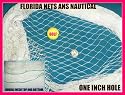 Golf Net. Lacrosse and Sports Netting, Fishing Nets Choose Your Length.