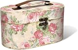 Punch Studio Vintage Rose Vanity Case