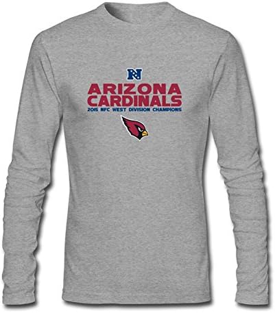 Men's Arizona Cardinals 2015 NFC West Division Champions Long Sleeves T-Shirts