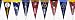 NFL Football Pennant String (10 Foot)