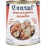Consul Escargots Extra Large Snails (6 Dozen), 28-Ounce Cans (Pack of 2)